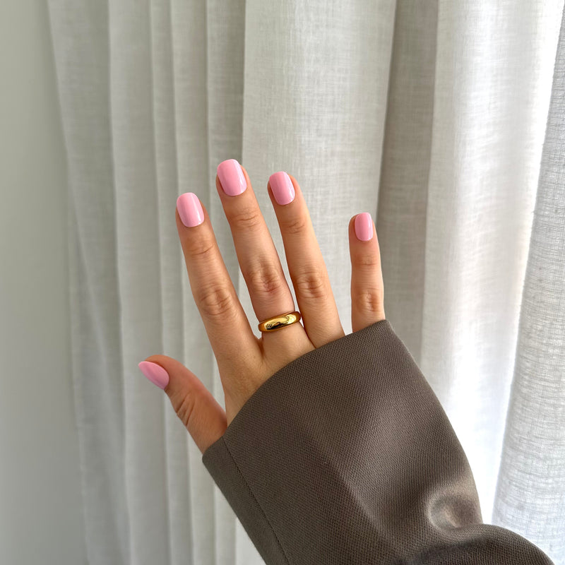 Pink Press On Nails