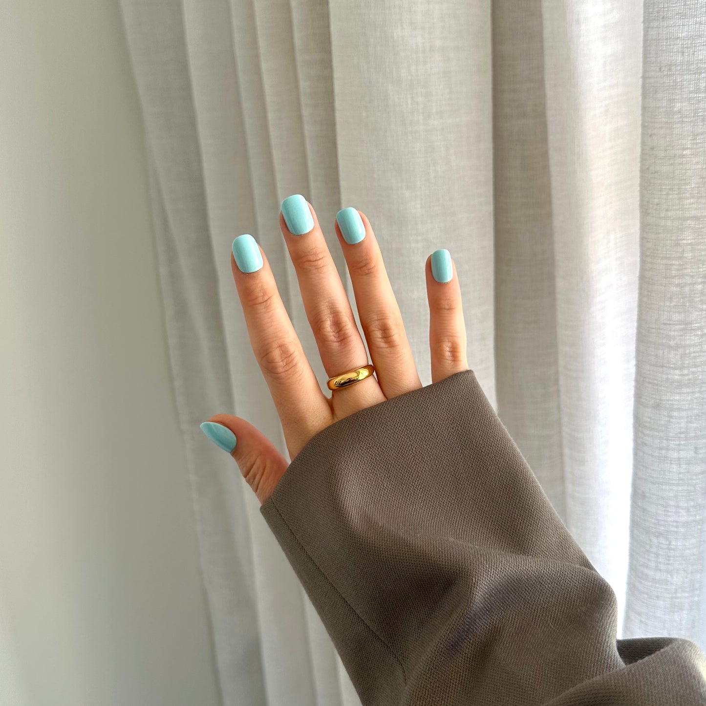 Tiffany Blue Extra-Short (gel)