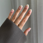 Glazed Ombre Oval (gel)