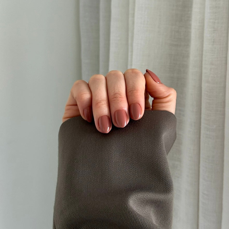 Mocha Blush Extra-Short (gel)