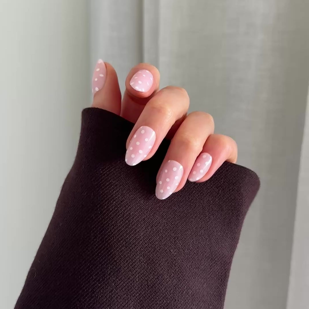 Load video: Pastel Polka Dots (gel)
