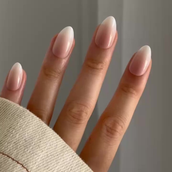 Load video: Ombré Almond (gel)